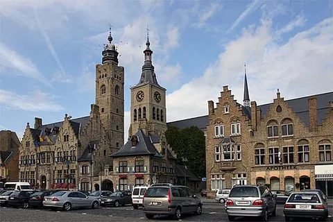 diksmuide: a Belgian city and municipality in the Flemish province of West Flanders