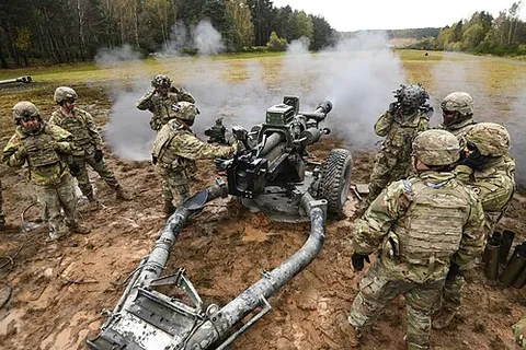 direct fire: the aiming and firing of a projectile at a target in line of sight from the weapon with a very...