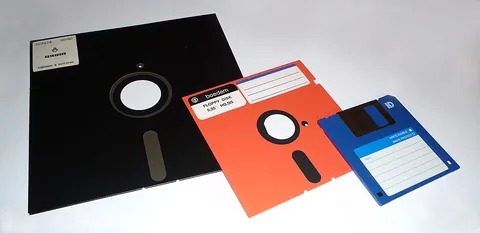 diskette: a small, flexible, magnetic disk for storage and retrieval of data