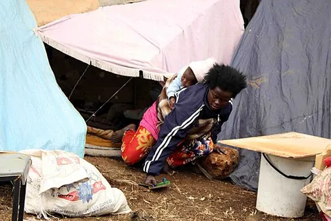 displaced person: a refugee, especially of war or of forced migration