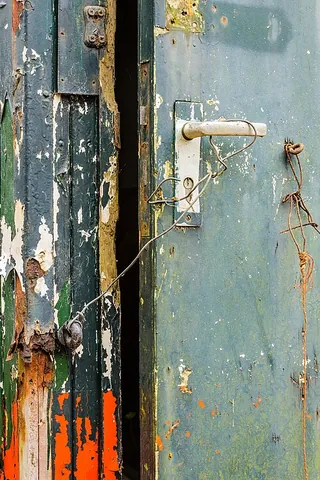 disrepair: the state of being in poor condition, in need of repair