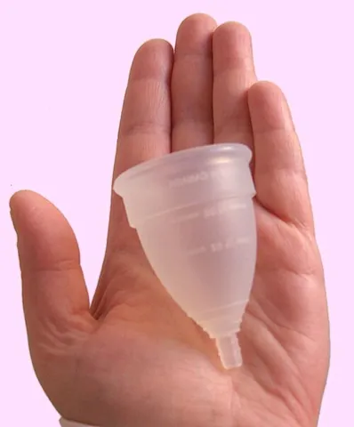 diva cup: a reusable menstrual cup made of medical-grade silicone that collects rather than absorbs menstrual...