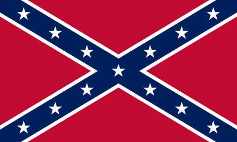 dixie flag: the Confederate battle flag