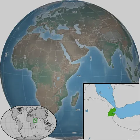 djibouti: a country in East Africa. Official name: Republic of Djibouti