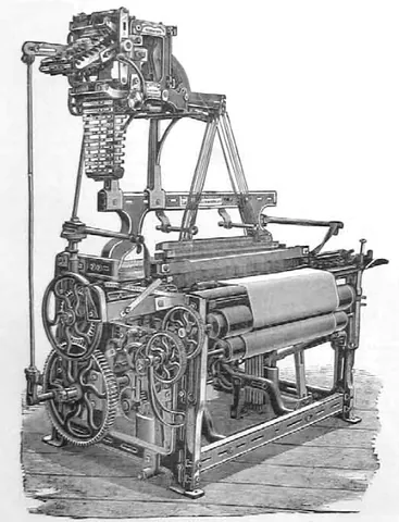 dobby: a device in some looms that allows the weaving of small geometric patterns