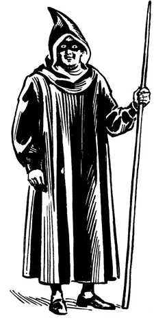 domino costume: a loose hooded cloak worn with a half mask, worn especially at masquerades