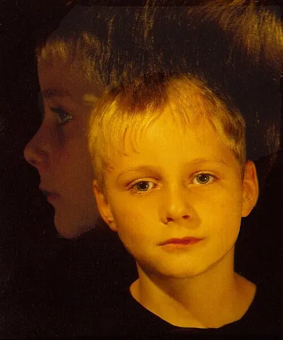 double exposure: a photograph produced by exposing film or some other photosensitive surface to focused light twice,...
