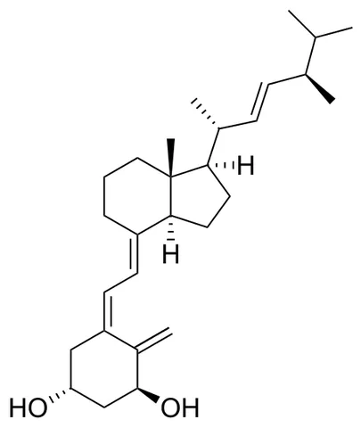 doxercalciferol: a synthetic analogue of ergocalciferol, used as a drug to treat secondary hyperparathyroidism and...