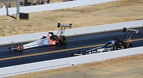 dragster: a heavily modified or custom-built vehicle used in drag racing