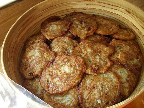dranik: a Belarusian potato pancake