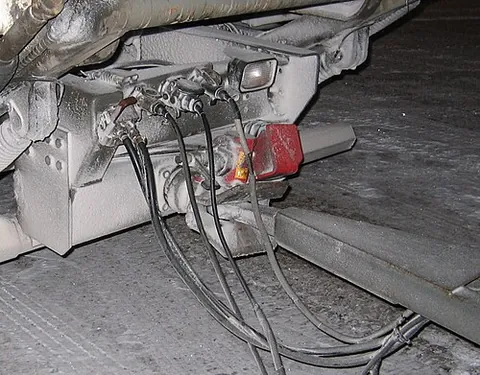 drawbar: an open-mouthed bar at the end of a car, which receives a coupling link and pin by which the car is...