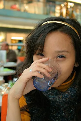 drink: to consume (a liquid) through the mouth