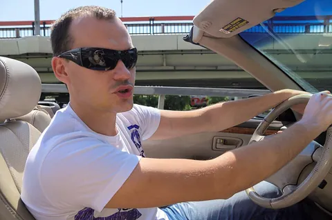 drive: to operate (a wheeled motorized vehicle)