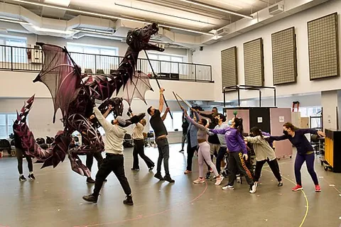 dry tech: a technical rehearsal without actors, focusing purely on integrating technical elements like...