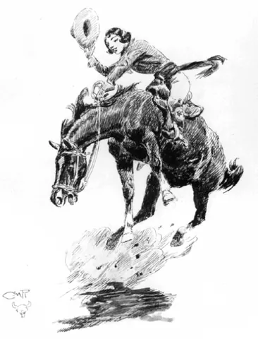 dudess: a cowgirl