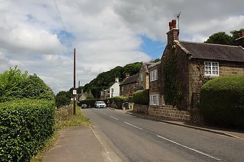 duffieldbank: a settlement on the east bank of the Derwent in Duffield parish, Amber Valley district, Derbyshire,...