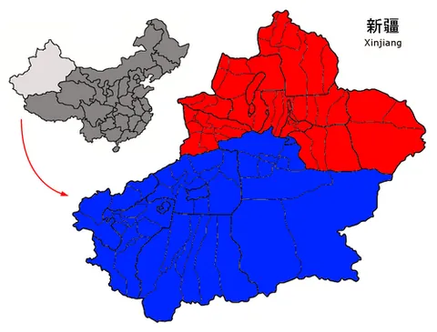 dzungaria: a geographical region in northwestern China