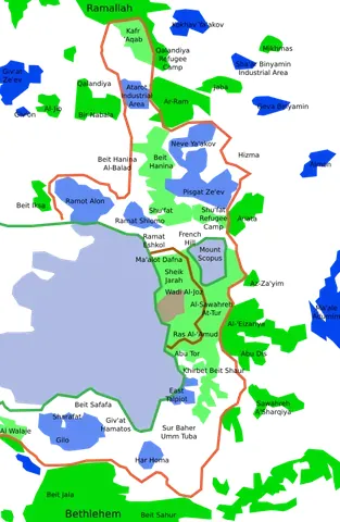 e1: an area of the Israeli-occupied West Bank located between Jerusalem and the Israeli settlement of...