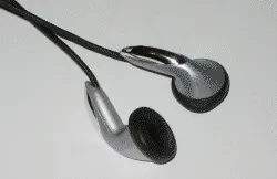 earphones: a pair of small loudspeakers worn inside each outer ear or covering all or part of the ear, without...