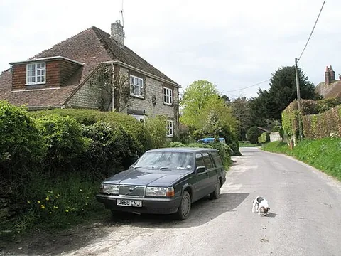 east harting: a small settlement in Harting parish, Chichester district, West Sussex, England (OS grid ref SU7919)