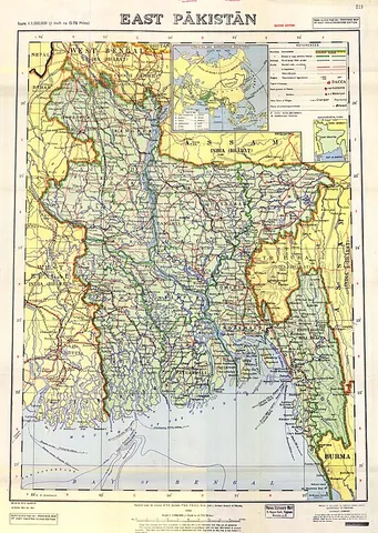 east pakistan: former eastern wing of Pakistan, previously was known to East Bengal currently the sovereign nation...