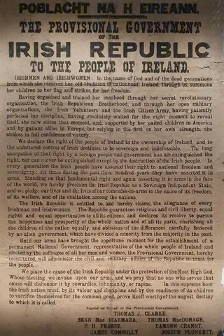easter rising: a failed rebellion by Irish republicans against British rule in Ireland during Easter Week in 1916...