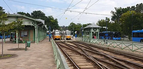 hűvösvölgy: a neighbourhood in the 2nd District of Budapest, Hungary