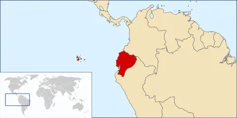 ecuador: a country in South America. Official name: Republic of Ecuador. Capital: Quito