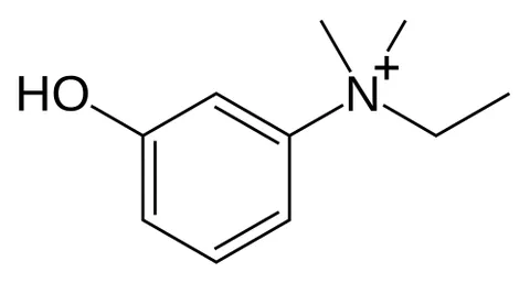 edrophonium: an anticholinesterase C₁₀H₁₆NO⁺ used especially to stimulate skeletal muscle and in the diagnosis...