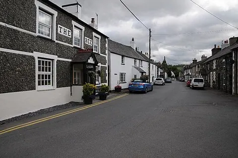 eglwysbach: a village and community in Conwy borough, Wales (OS grid ref SH8070)