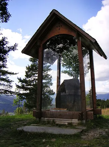 einang stone: a runestone, located within the Gardberg site near Fagernes, Norway, which bears an Elder Futhark...