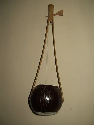 ektara: a single-stringed string instrument of Pakistan, India and Bangladesh
