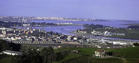el astillero: a town and municipality near Santander, Cantabria, Spain
