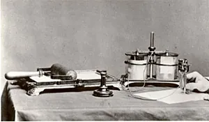 electric pen: an office appliance, powered by an electric motor, for duplicating handwritten documents and...
