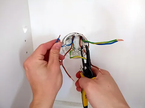electrician: a tradesperson who installs, repairs and maintains electrical wiring and equipment