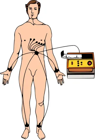 electrocardiograph: a device used in the diagnosis and detection of heart abnormalities that measures electric...