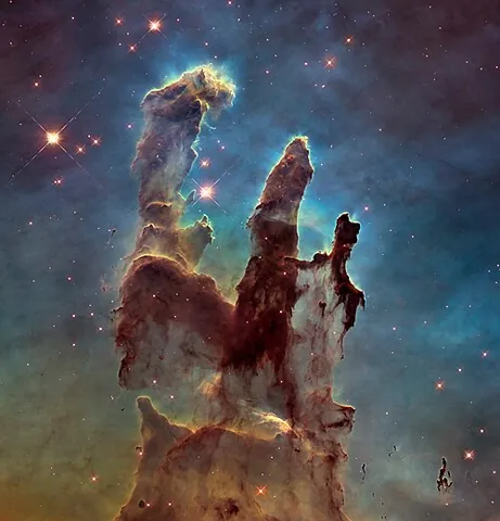 elephant trunk: an extended pillar-like mass of interstellar gas and dust found near a massive star