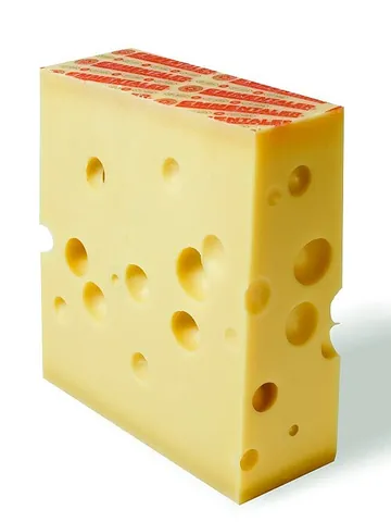 emmentaler: a Swiss cheese with many holes