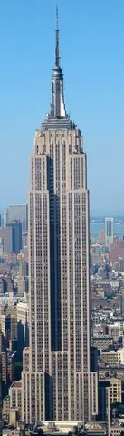 empire state building: a skyscraper in New York City, the tallest in the world from 1931–72