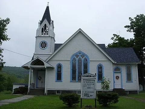 equinunk: a unincorporated community in Manchester and Buckingham Townships, Wayne County, Pennsylvania,...