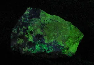 esperite: a rare complex calcium lead zinc silicate mineral with the formula PbCa₃Zn₄(SiO₄)₄