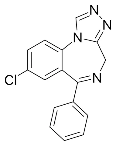 estazolam: a benzodiazepine drug used to treat insomnia