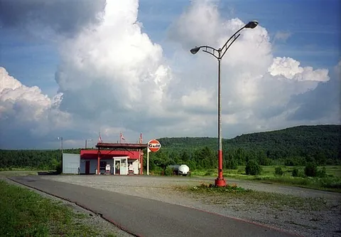 estcourt station: a tiny village in Big Twenty Township, Aroostook County, Maine, United States, on the border with...
