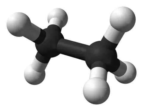 ethane: an aliphatic hydrocarbon, C₂H₆, gaseous at normal temperatures and pressures, being a constituent...