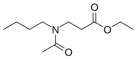 ethyl butylacetylaminopropionate: a synthetic chemical compound used as an insect repellent, especially against mosquitoes and ticks,...