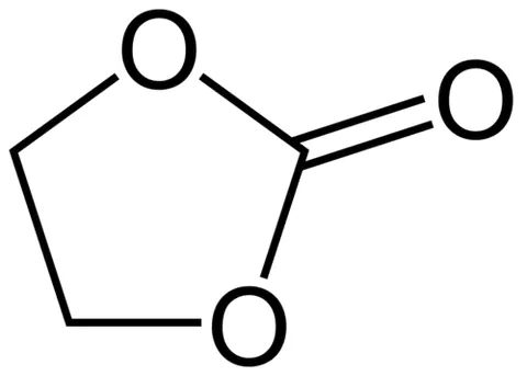 ethylene carbonate: the cyclic carbonate ester of ethylene glycol and carbonic acid