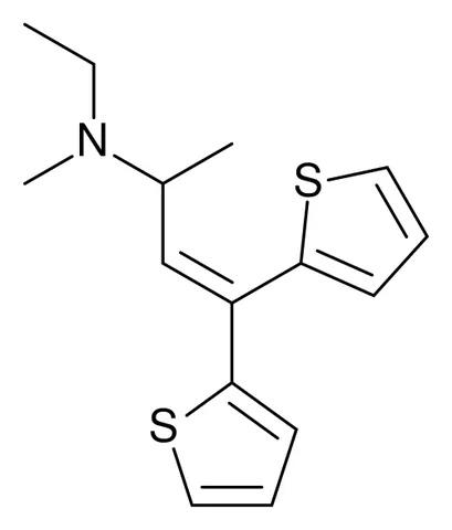 ethylmethylthiambutene: a synthetic opioid painkiller from the thiambutene family, developed as a morphine-like analgesic...