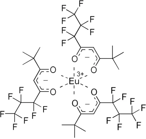 eufod: a chemical compound, chemical formula Eu(OCC(CH₃)₃CHCOCF₂CF₂CF₃)₃, used in NMR spectroscopy