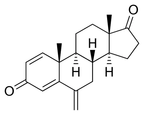 exemestane: an antineoplastic drug C₂₀H₂₄O₂ (trademark Aromasin) that is taken orally in the treatment of...