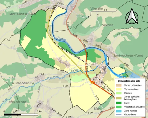 cézy: a commune in Yonne department, Bourgogne-Franche-Comté, France